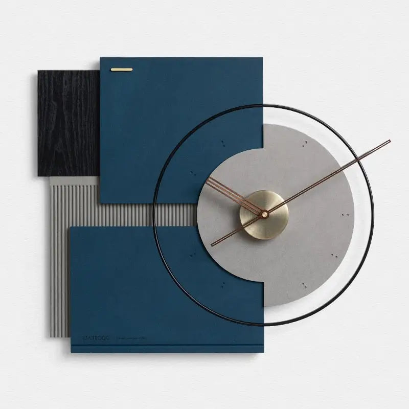 Horloge Moderne Bois - horloge-industrielle