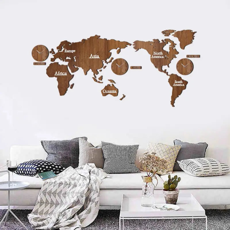 horloge du monde - horloge-industrielle