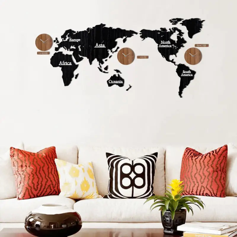 horloge du monde - horloge-industrielle