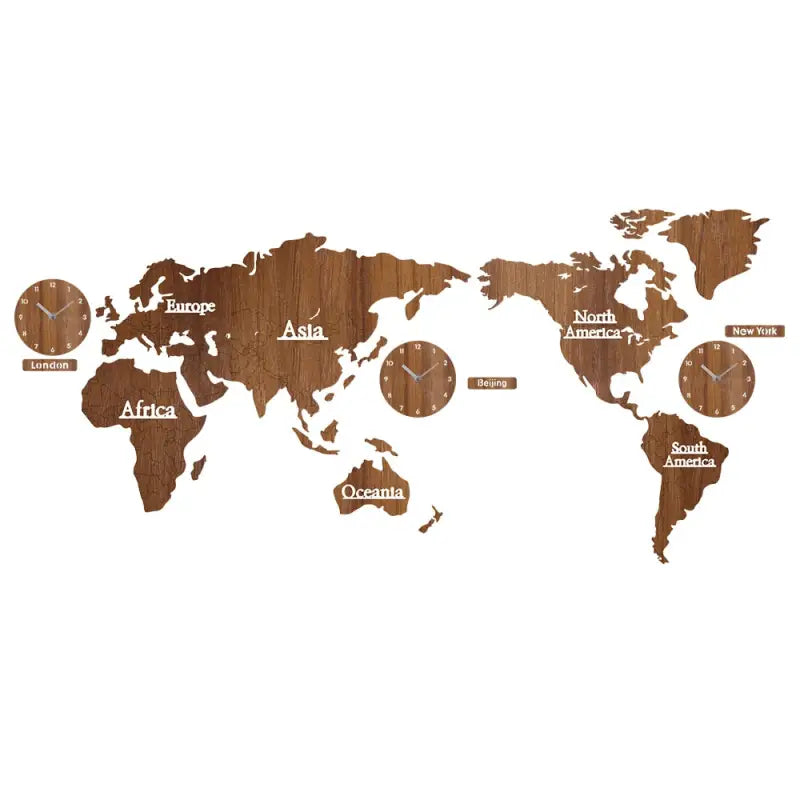 horloge du monde - horloge-industrielle