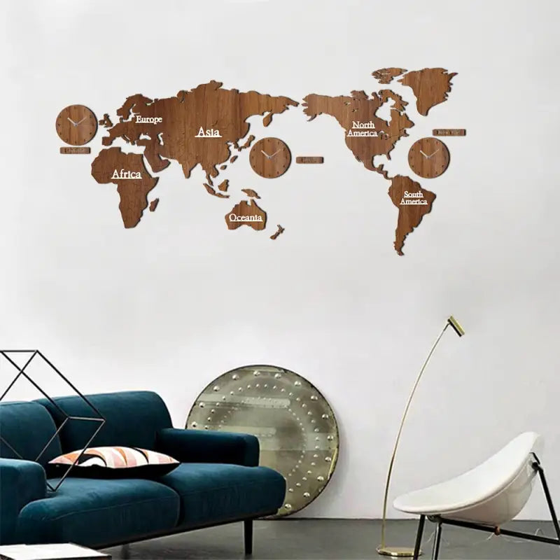 horloge du monde - horloge-industrielle