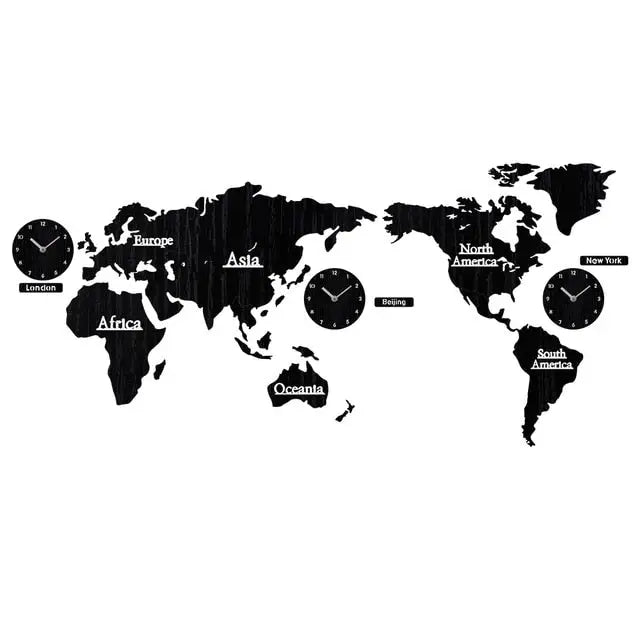horloge du monde - horloge-industrielle