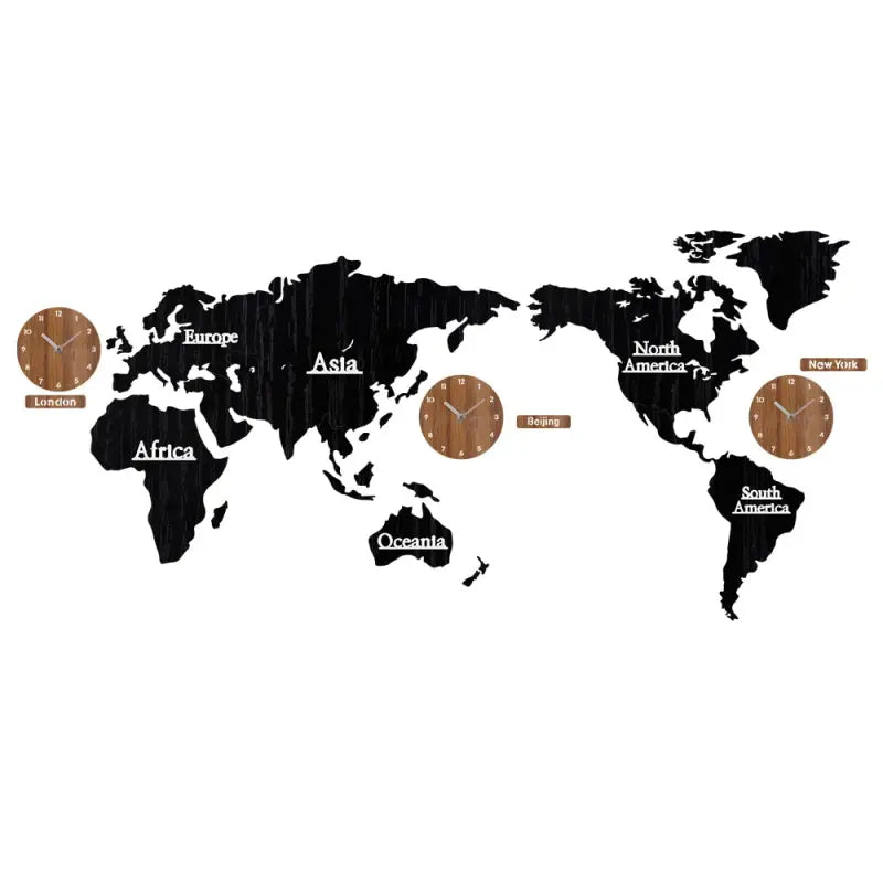 horloge du monde - horloge-industrielle