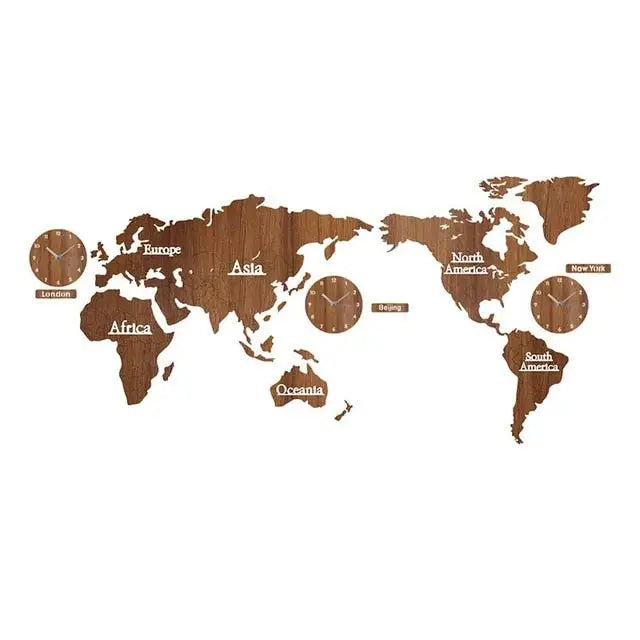 horloge du monde - horloge-industrielle