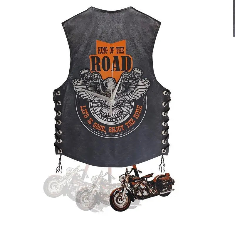 horloge moto vintage - horloge-industrielle