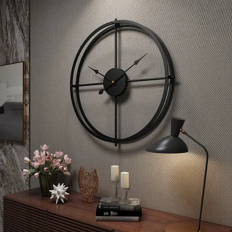 horloge métal - horloge-industrielle