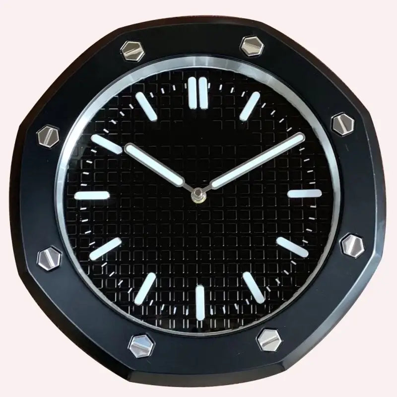 horloge métallique de luxe - horloge-industrielle