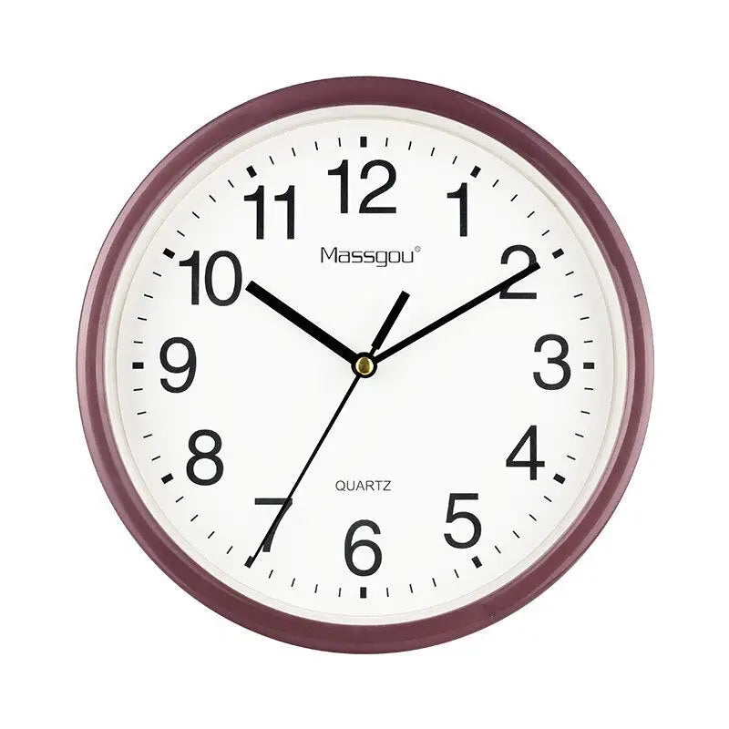 horloge murale 15 cm noire - horloge-industrielle