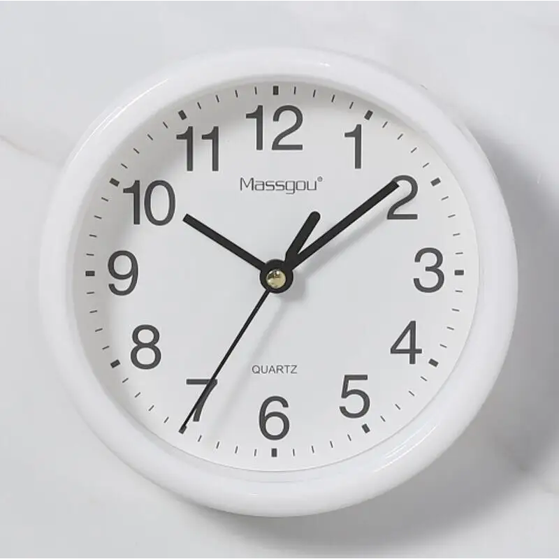 horloge murale 15 cm noire - horloge-industrielle