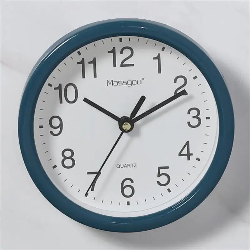 horloge murale 15 cm noire - horloge-industrielle