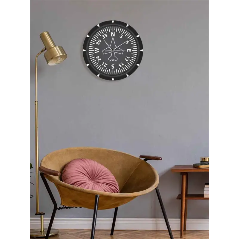 horloge murale altimètre - horloge-industrielle