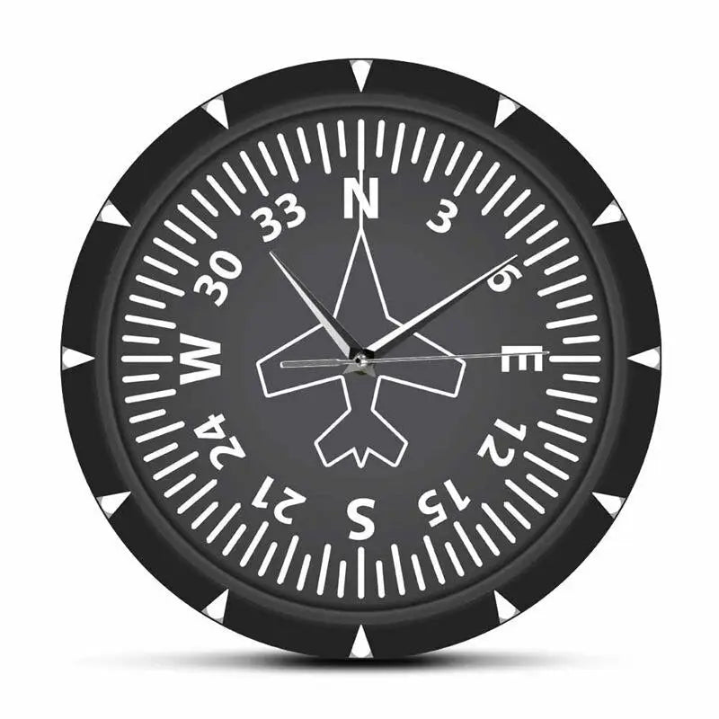 horloge murale altimètre - horloge-industrielle