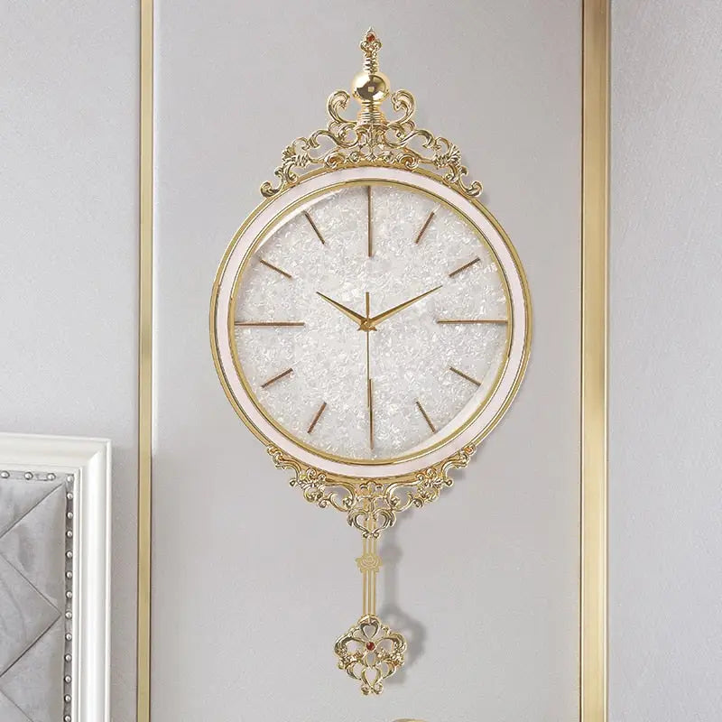 horloge murale avec balancier - horloge-industrielle