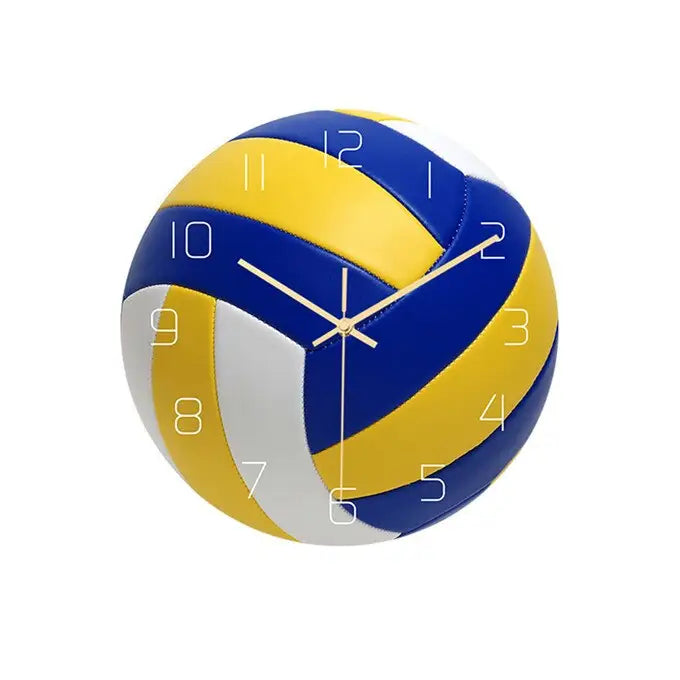 horloge murale ballon de foot - horloge-industrielle