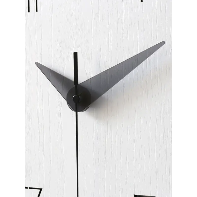 horloge murale blanche moderne - horloge-industrielle