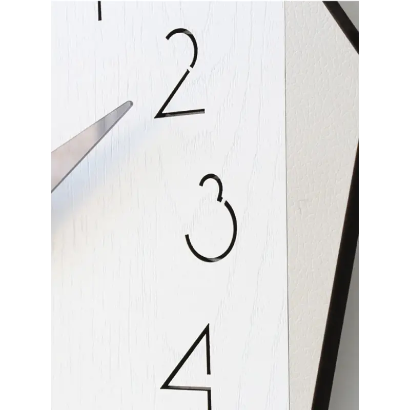 horloge murale blanche moderne - horloge-industrielle