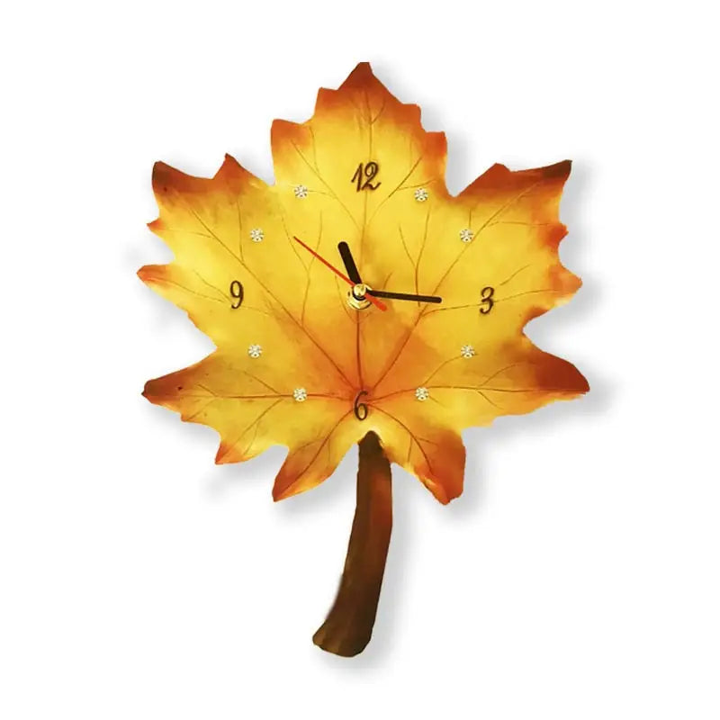 horloge murale en bois naturel - horloge-industrielle