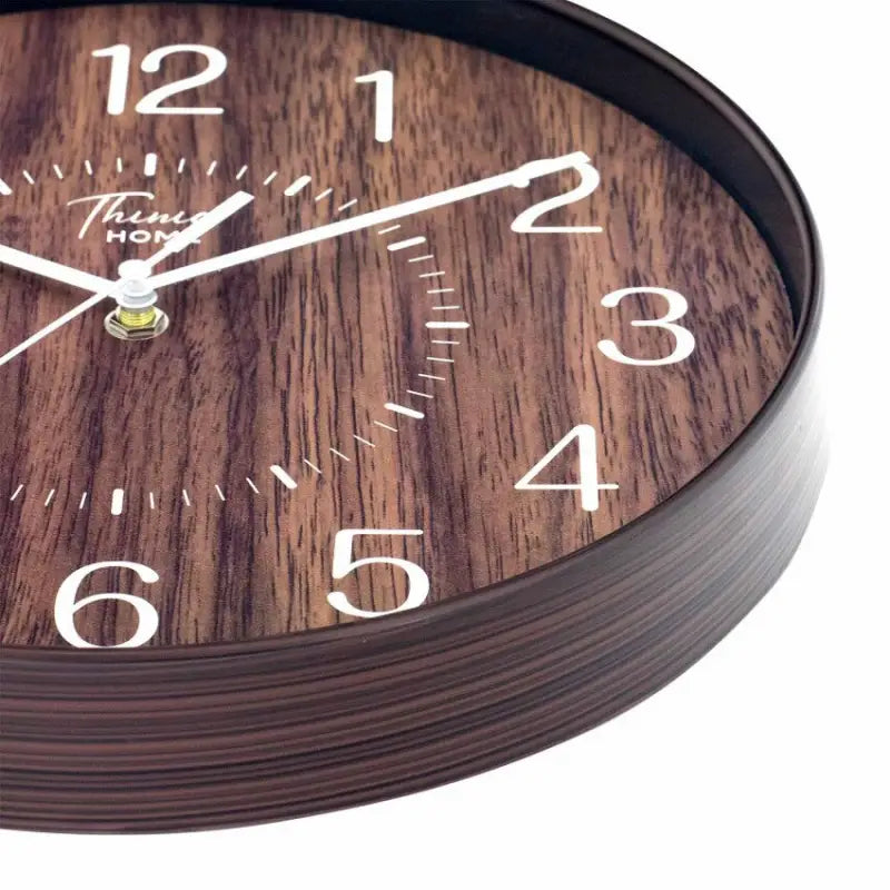Horloge Murale Bois Scandinave - horloge-industrielle