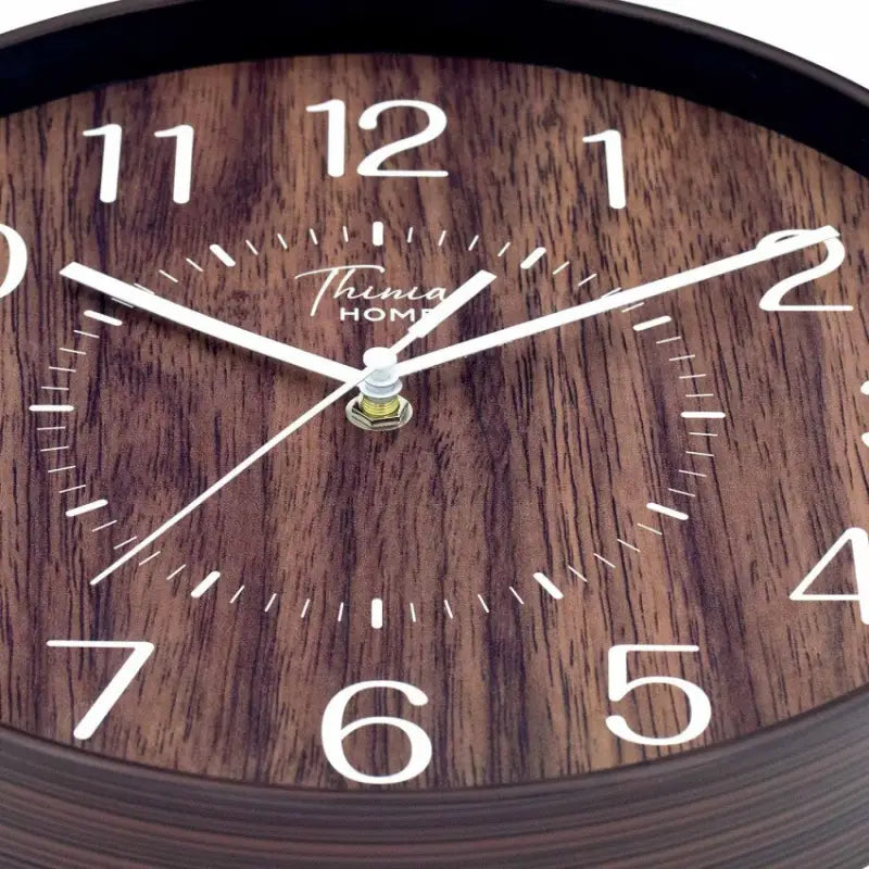 Horloge Murale Bois Scandinave - horloge-industrielle