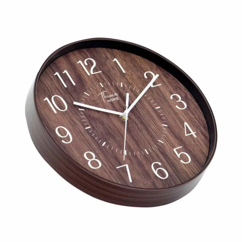 Horloge Murale Bois Scandinave - horloge-industrielle