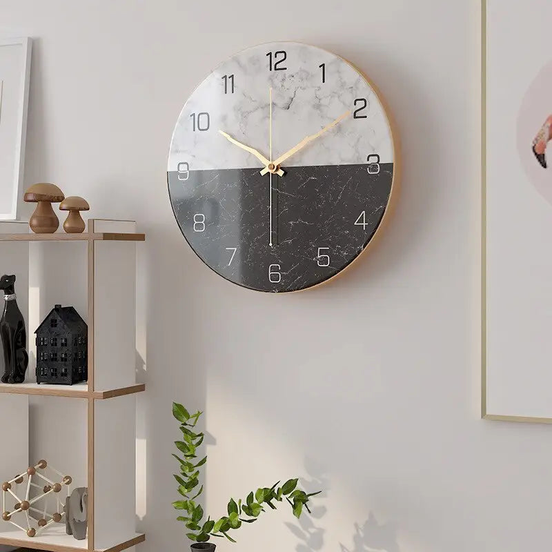 horloge murale contemporaine design - horloge-industrielle