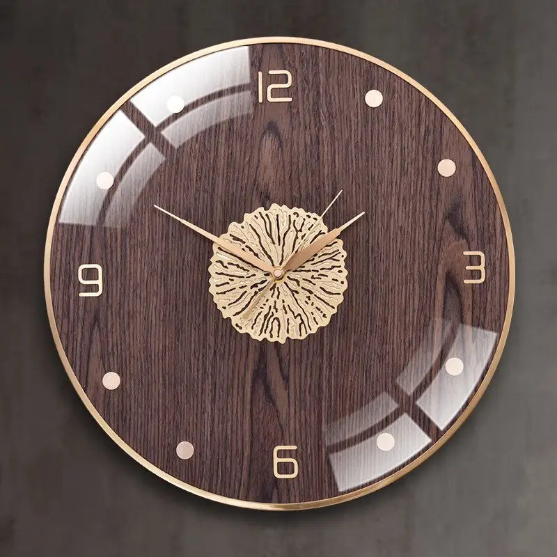 horloge murale cuivre - horloge-industrielle