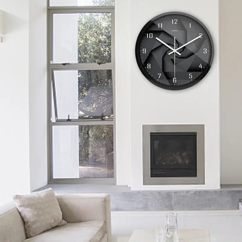 Horloge Murale Design 3D - horloge-industrielle