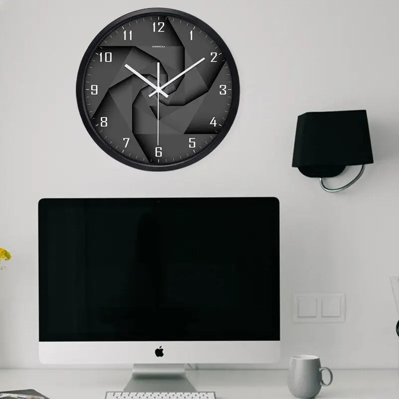 Horloge Murale Design 3D - horloge-industrielle