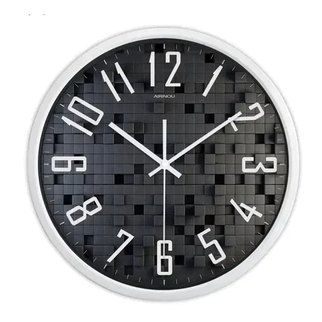 horloge murale 3d design - horloge-industrielle