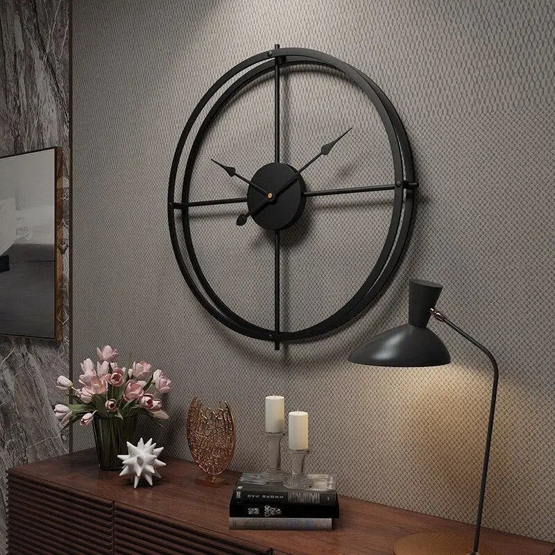 horloge murale fer - horloge-industrielle