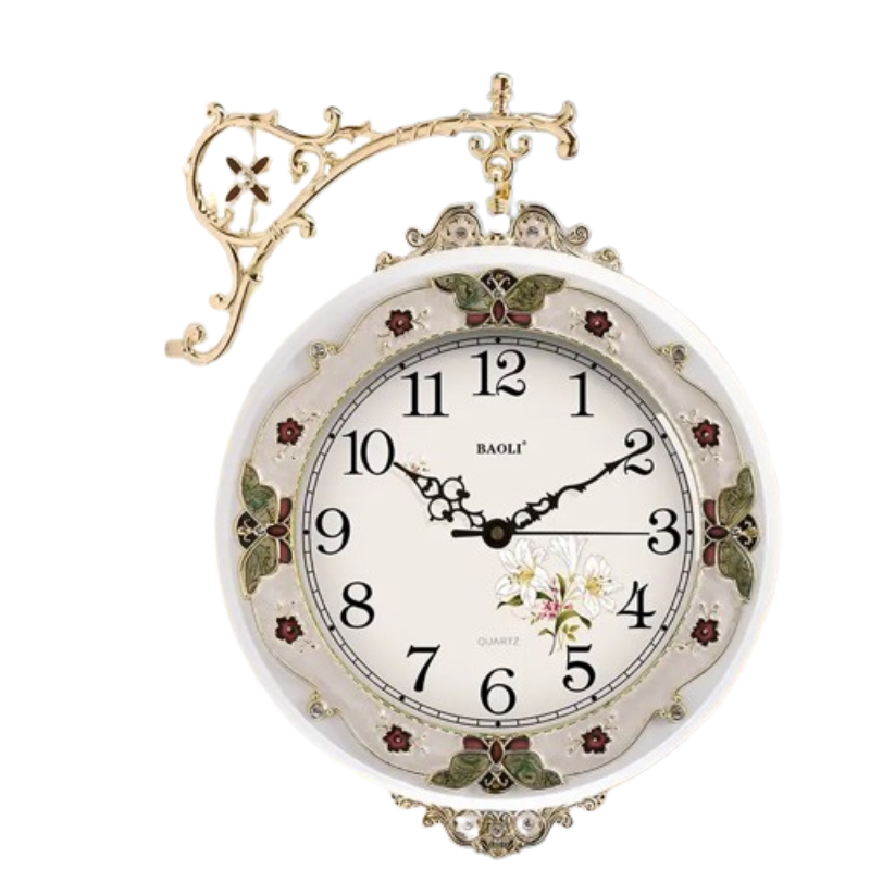 Horloge Murale Double Face