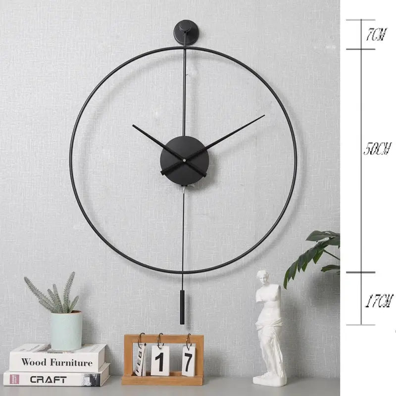 Horloge Murale Fer Forgé - horloge-industrielle