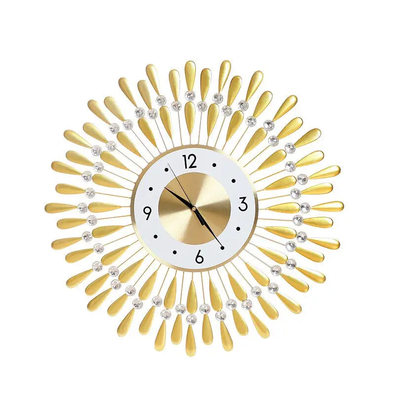 horloge murale géante en métal - horloge-industrielle