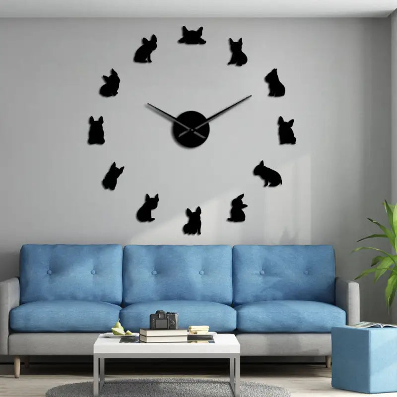 horloge murale geante 120 cm - horloge-industrielle