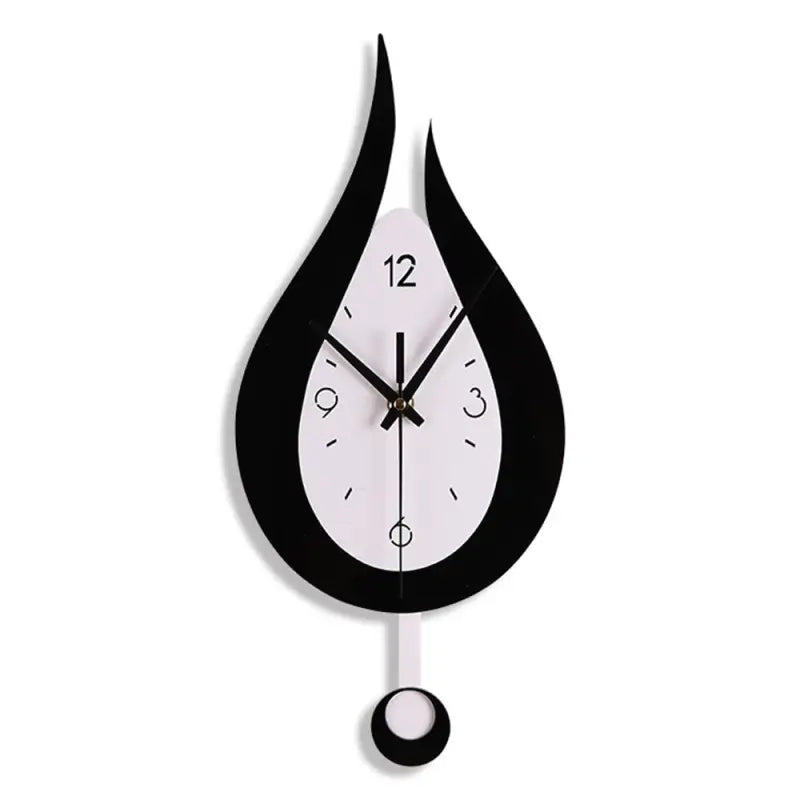 horloge murale goutte d’eau - horloge-industrielle