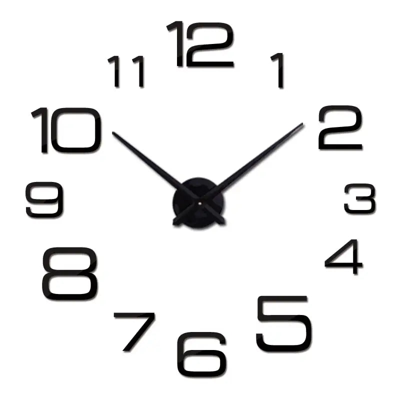 horloge murale moderne 90 cm - horloge-industrielle