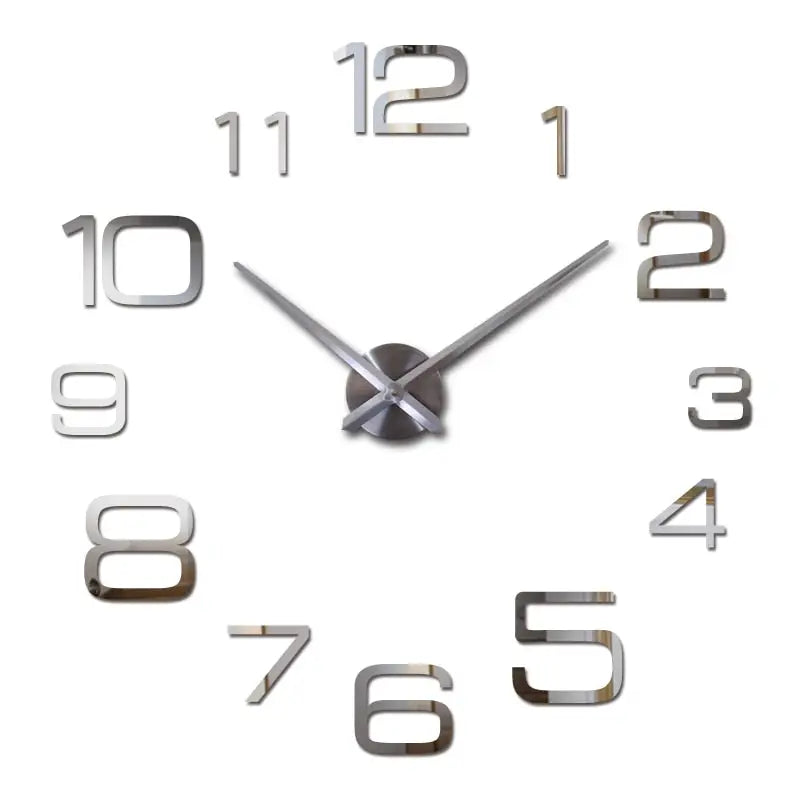 horloge murale moderne 90 cm - horloge-industrielle