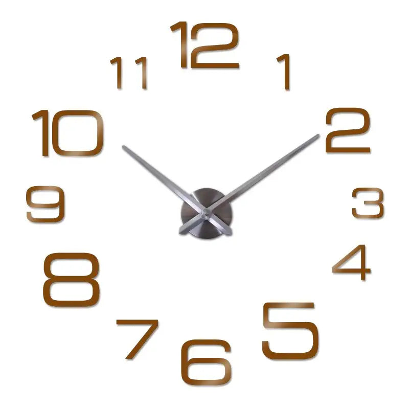 horloge murale moderne 90 cm - horloge-industrielle