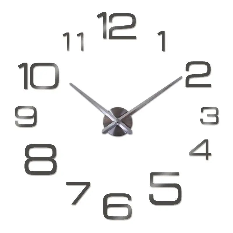 horloge murale moderne 90 cm - horloge-industrielle