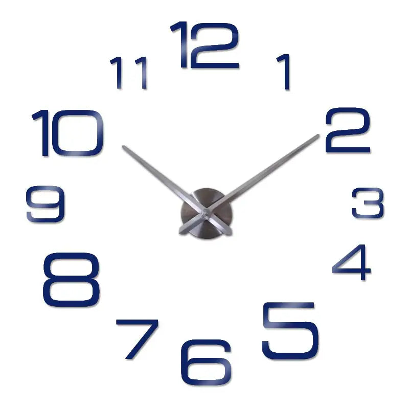 horloge murale moderne 90 cm - horloge-industrielle