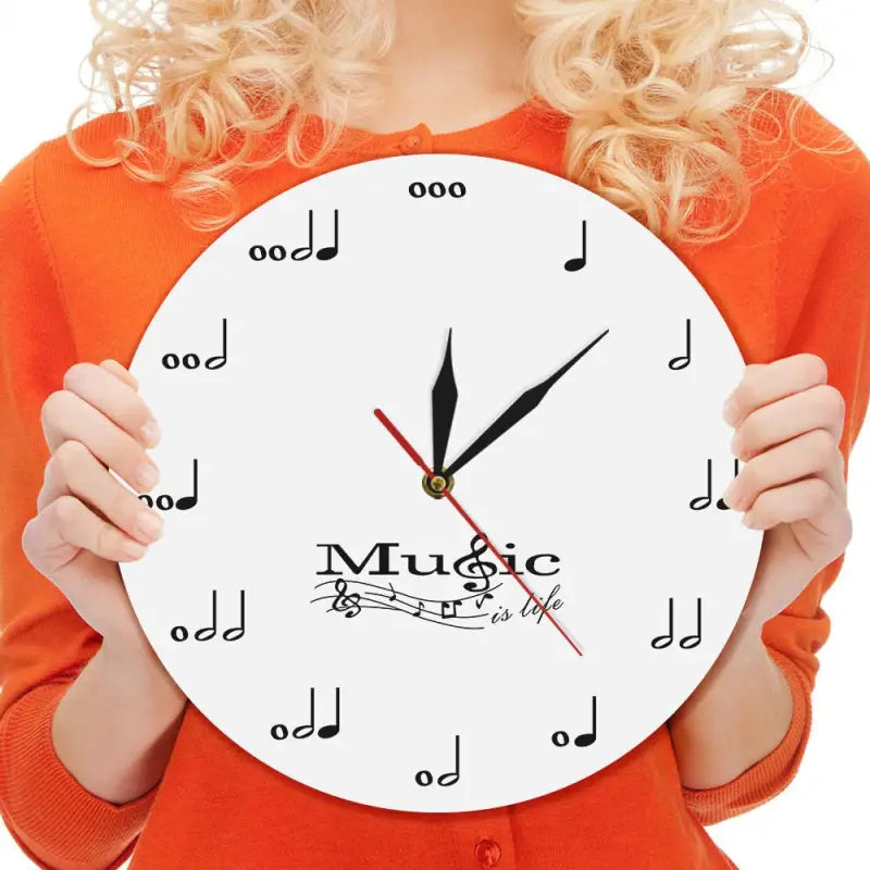 Horloge murale musique - horloge-industrielle