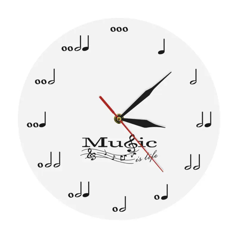 Horloge murale musique - horloge-industrielle