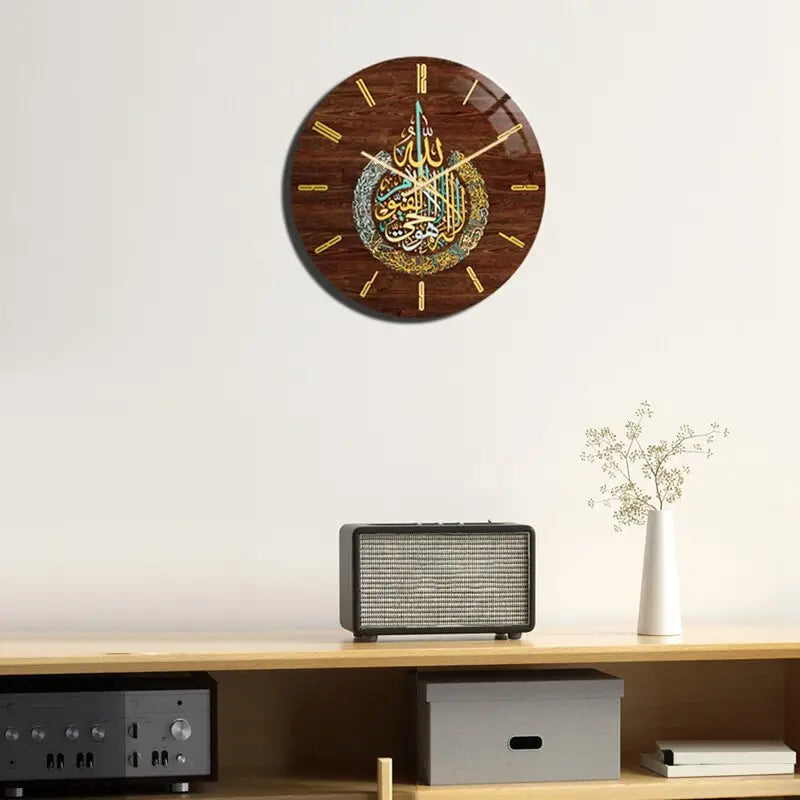 horloge murale musulmane - horloge-industrielle
