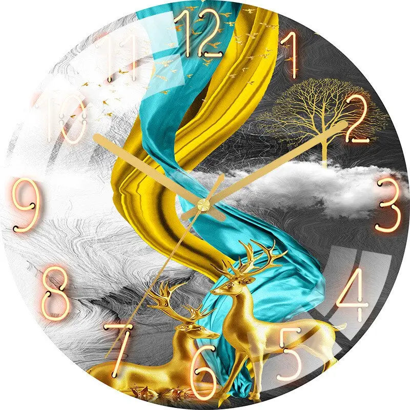 horloge murale oiseau - horloge-industrielle