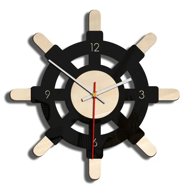 horloge murale oiseau pic - horloge-industrielle