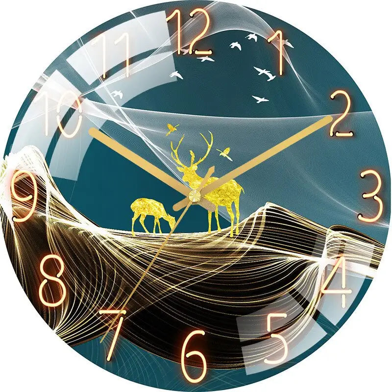 horloge murale oiseau - horloge-industrielle