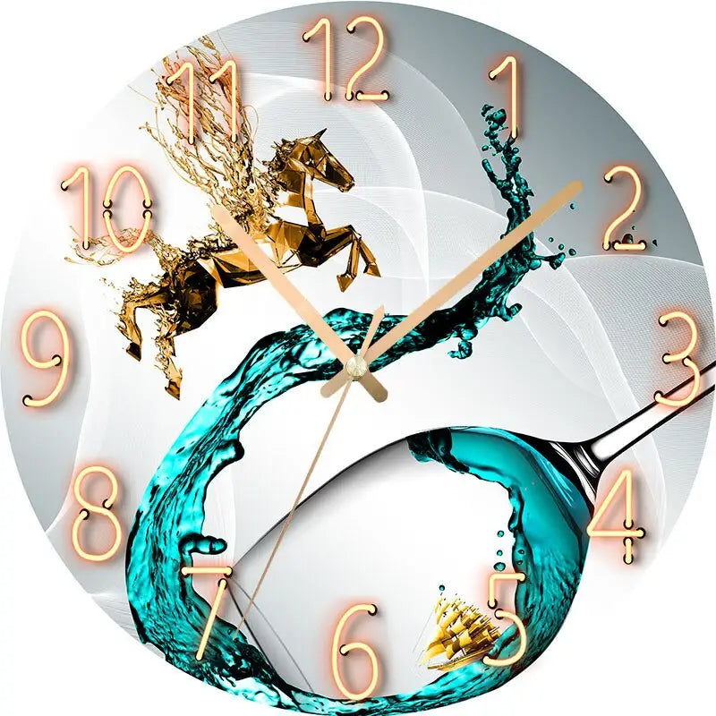 horloge murale oiseau - horloge-industrielle
