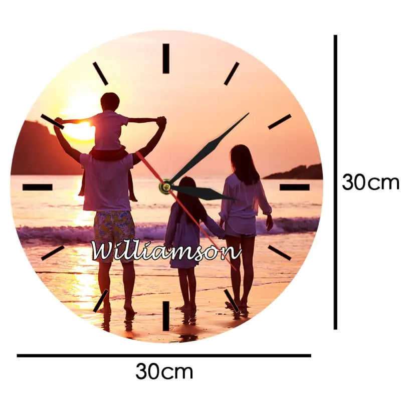 horloge murale personnalisée - horloge-industrielle