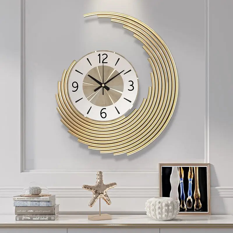 horloge murale pour salon - horloge-industrielle