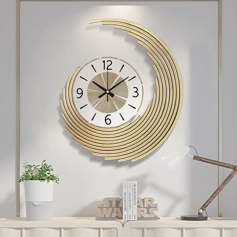 horloge murale pour salon - horloge-industrielle